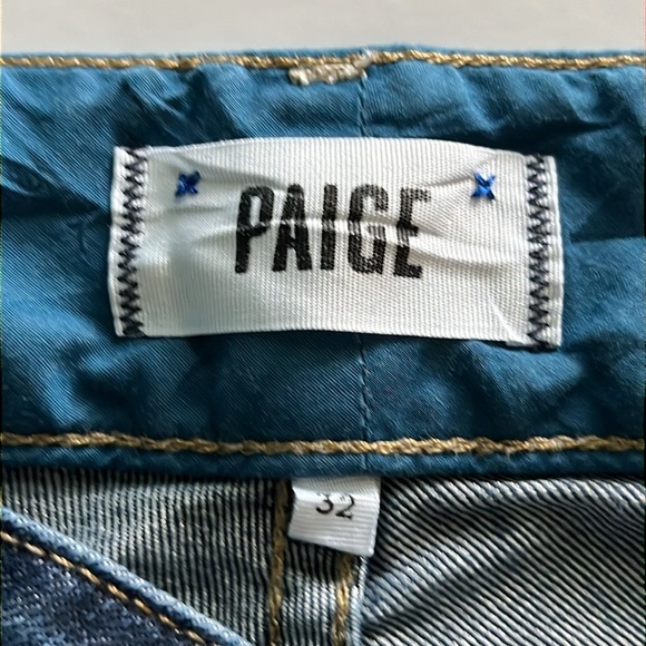 Paige Hidden Hills Flare Leg High Rise Size 32 - Picture 10 of 16